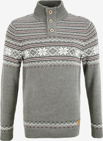 BLEND Sweater in Grey: front