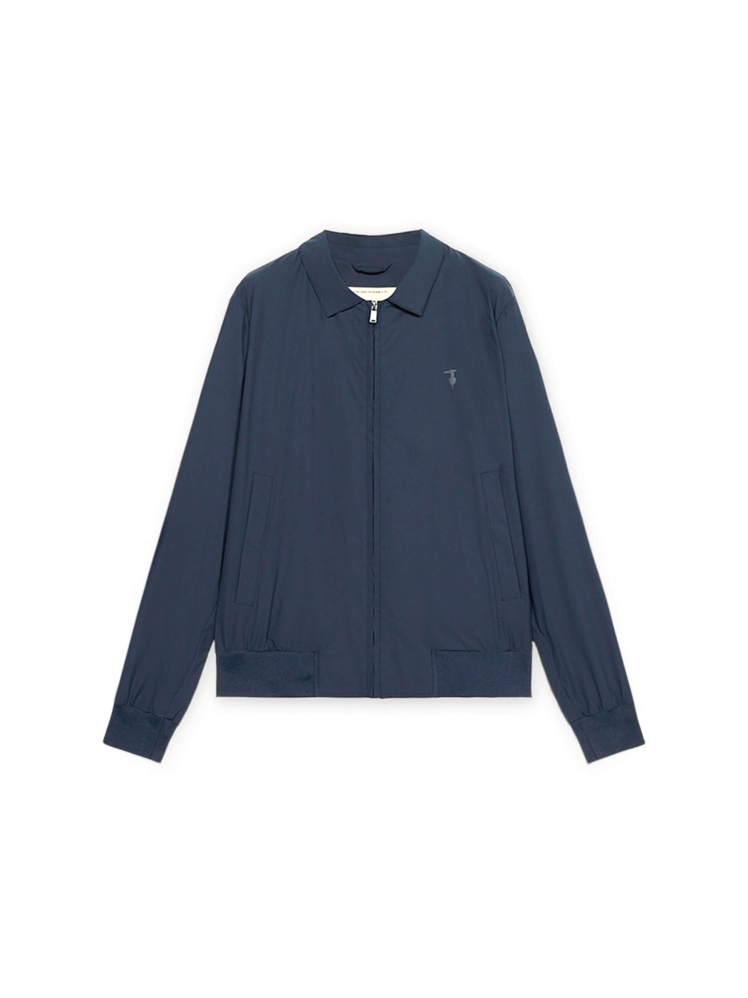 Giacca di mezza stagione di Trussardi in blu: frontale