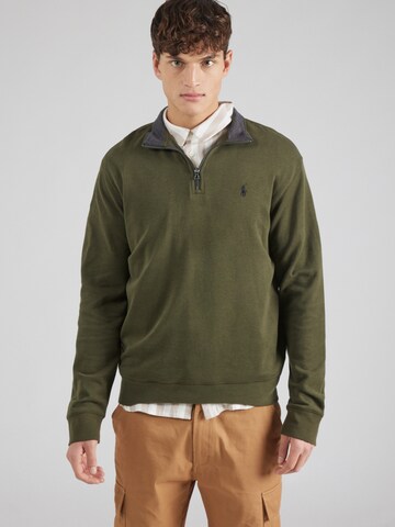 Polo Ralph Lauren Bluzka sportowa w kolorze zielony: przód