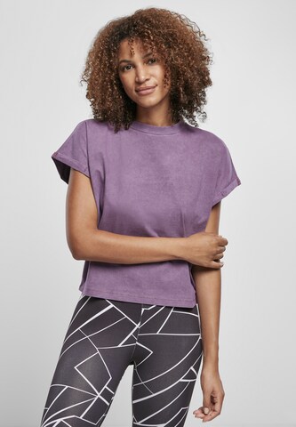 Urban Classics Shirt in Purple