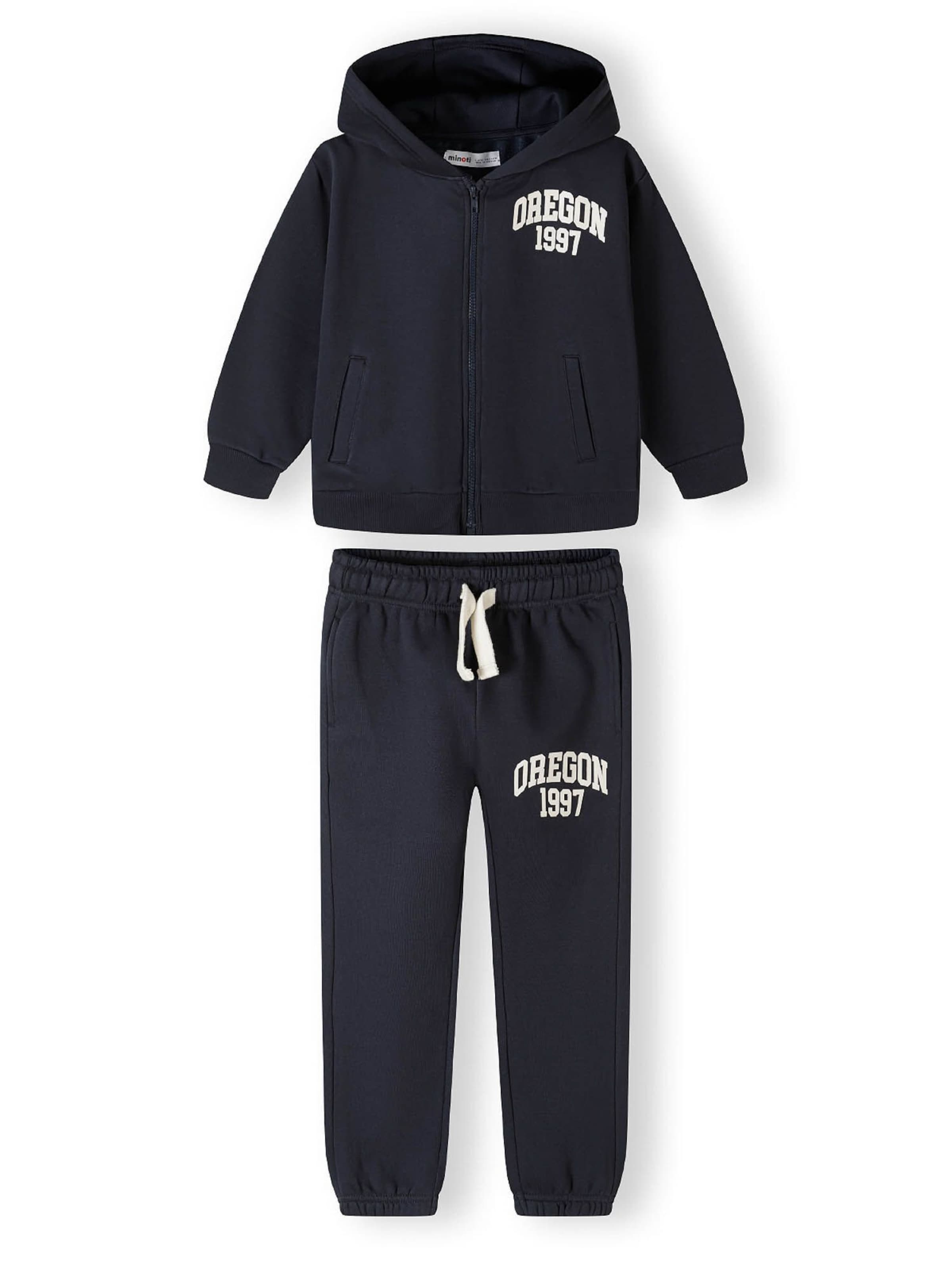 MINOTI Облекло за бягане в синьо: отпред