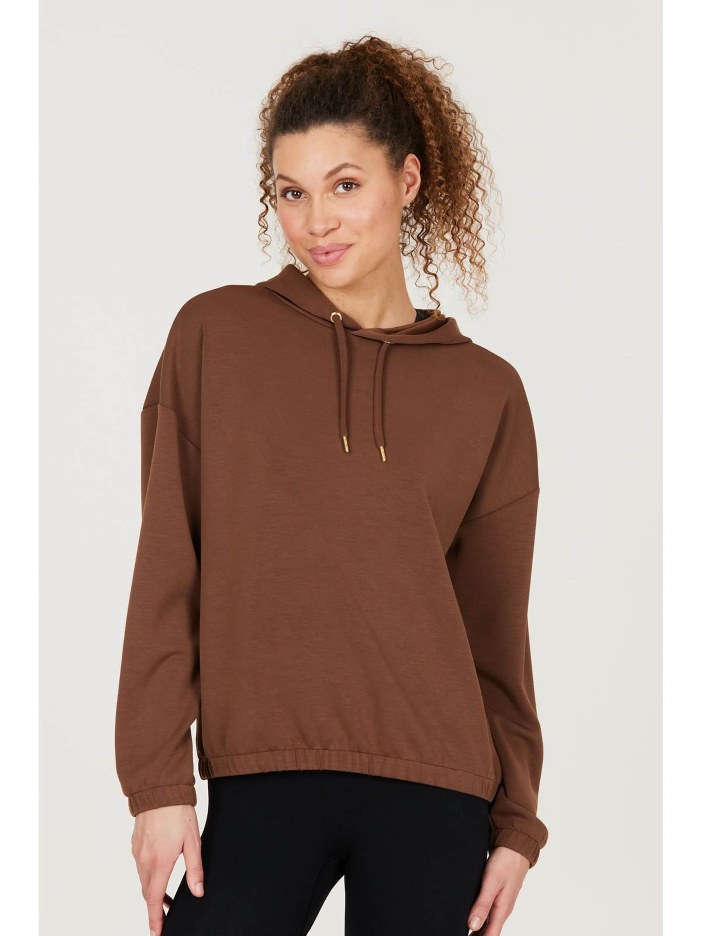 ENDURANCE Sweatshirt 'Timmia W Sweat Hoody' i brun