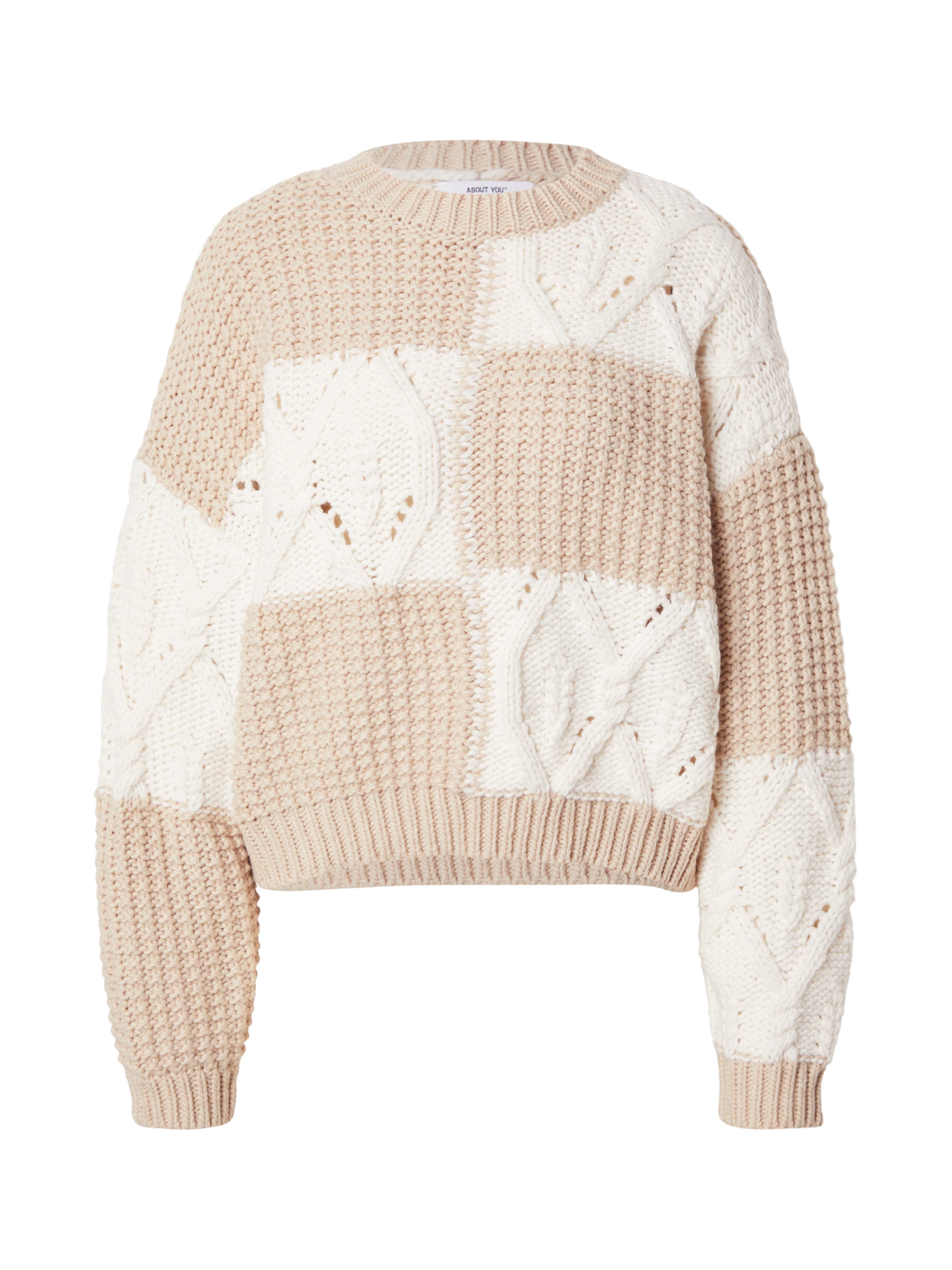 ABOUT YOU Kampsun 'Sarina', värv beež: eest vaates