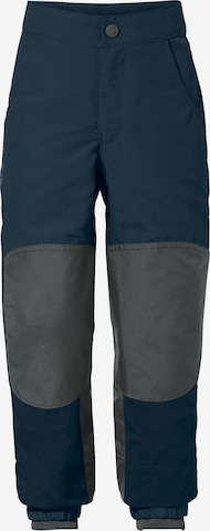 VAUDE Tapered Outdoor broek 'Caprea' in Blauw: voorkant