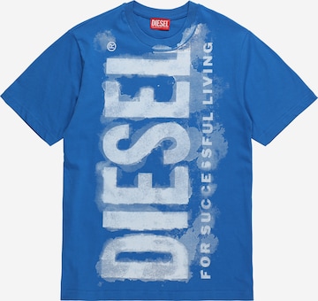 DIESEL T-Shirt 'TJUSTE16' in Blau: predná strana