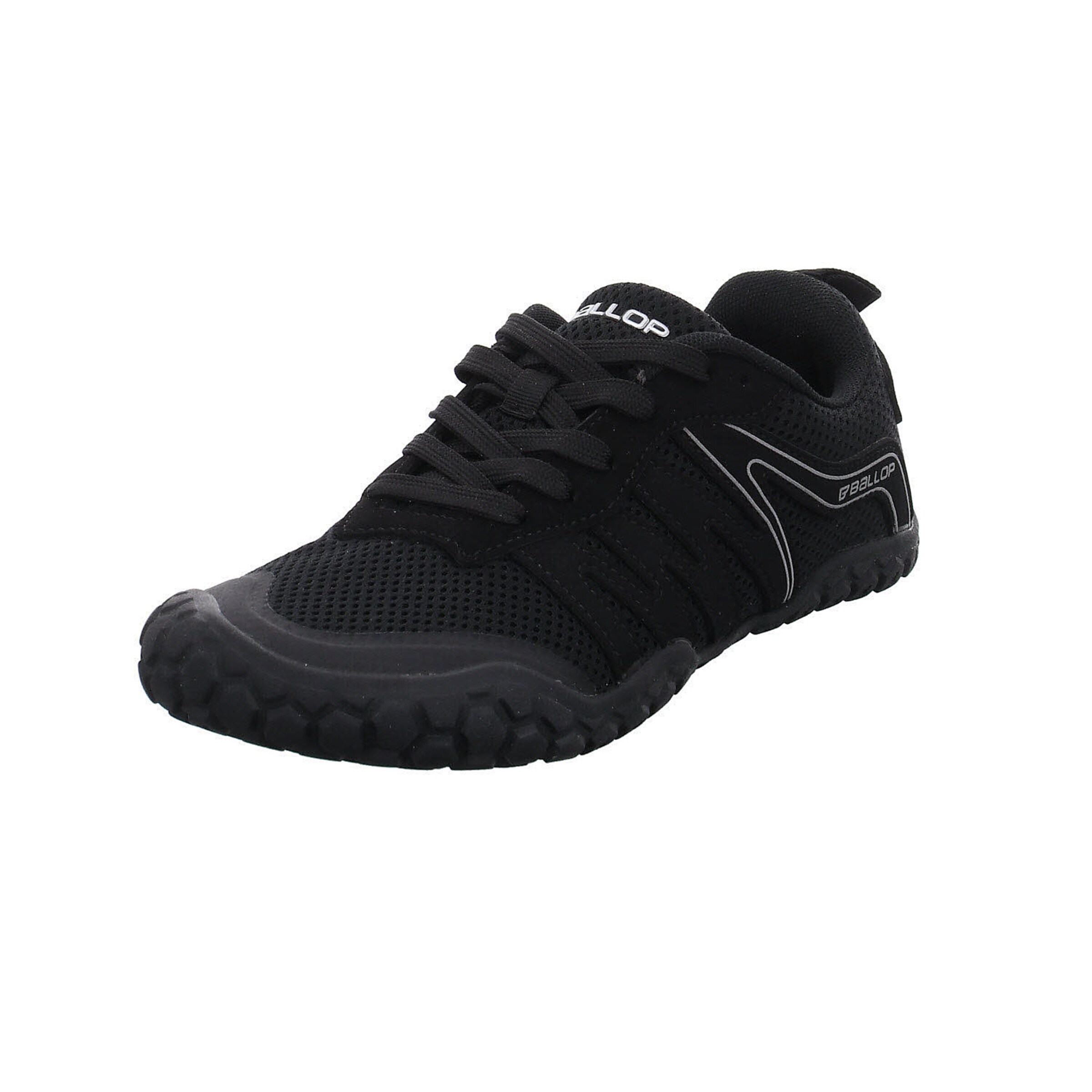 Ballop Sneakers in Black: front