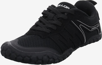 Baskets basses Ballop en noir : devant