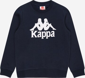 KAPPA Sportsweatshirt 'SERTUM' in Schwarz: predná strana