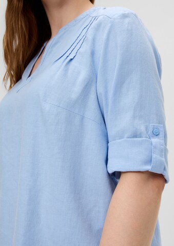 s.Oliver Red Label Plus Blouse in Blue