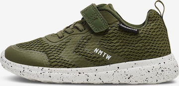 Chaussure de sport Hummel en vert : devant