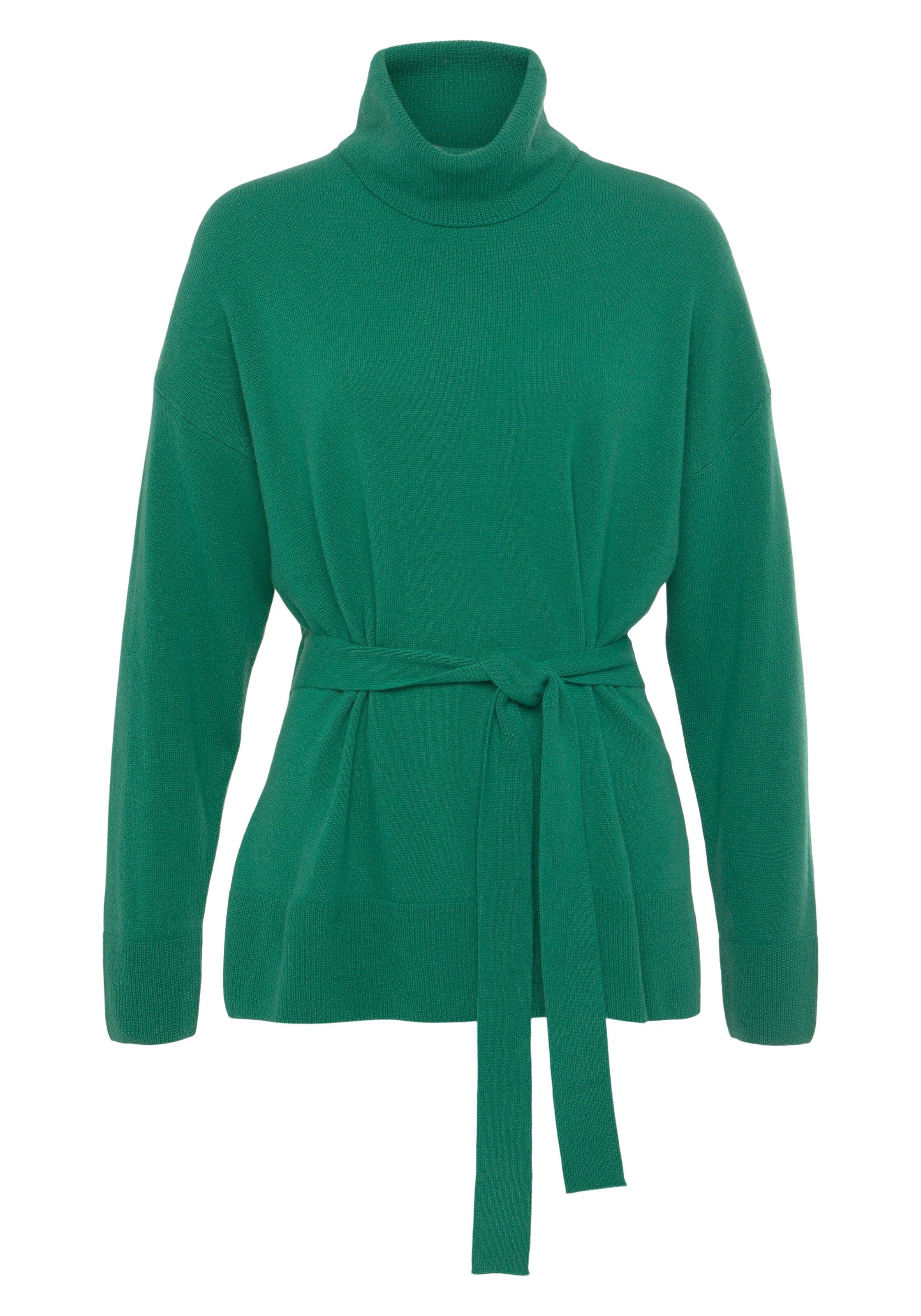 United Colors Of Benetton Damen Pullover - Merinowolle Rundhals Pulli, Langärmlig, Reguläre Passform