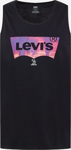 Maglietta di LEVI'S in nero: frontale