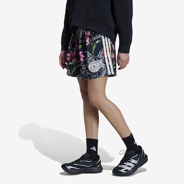 ADIDAS SPORTSWEARLoosefit Sportske hlače 'FARM' - crna boja: prednji dio