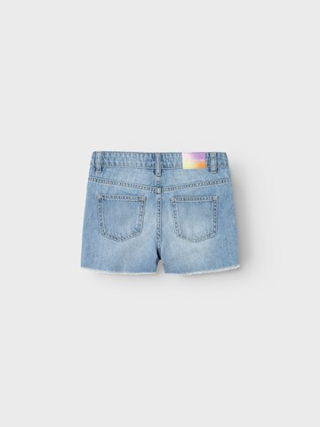 NAME IT regular Jeans 'Bella' i blå