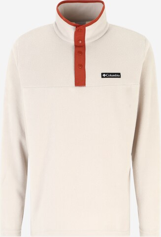 COLUMBIA Athletic Sweater 'Steens Mountain' in Beige: front