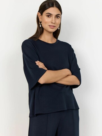 T-shirt ' SC_BANU ' Soyaconcept en bleu : devant