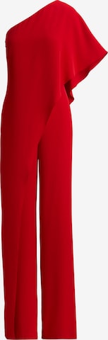 Tuta jumpsuit 'APRIL' di Lauren Ralph Lauren in rosso: frontale