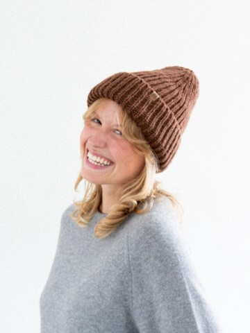 KOPYTO Mütze 'EULE' in Braun