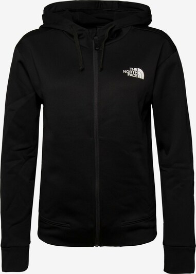 THE NORTH FACE Sweatjacke 'Exploration' in schwarz / weiß, Produktansicht