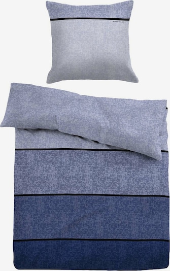 TOM TAILOR Bettbezug in hellblau / dunkelblau / schwarz, Produktansicht
