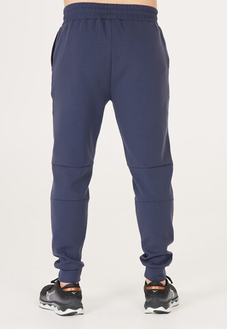 Virtus Tapered Sportbroek 'Taro' in Blauw