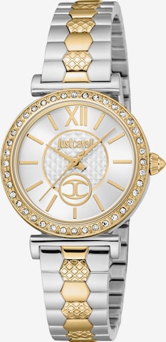 Just Cavalli Time Analoguhr in Gold: Vorderseite