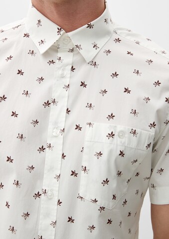 s.Oliver Slim Fit Hemd in Weiß
