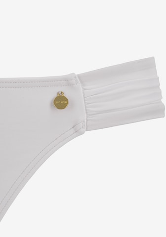 LASCANA - Bandeau Bikini en blanco