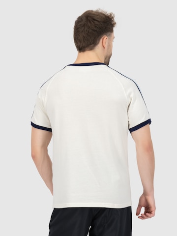 T-Shirt fonctionnel 'Hadow Ringer' Sergio Tacchini en blanc