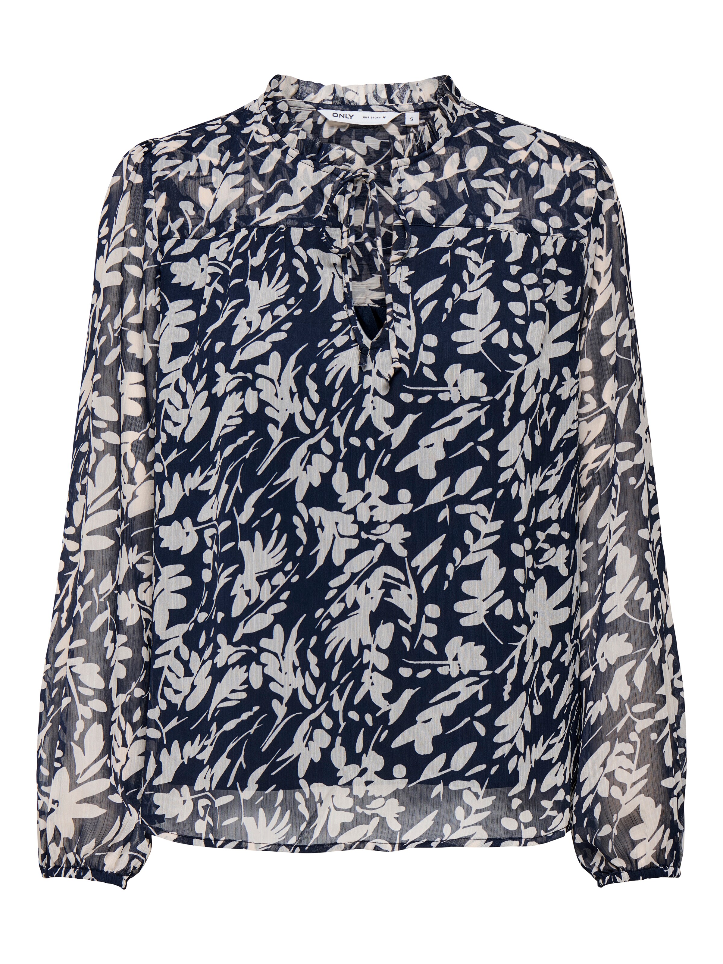 ONLY Bluse 'ONLDitsy' in Blau: Vorderseite