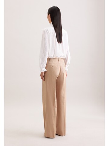 SEIDENSTICKER Regular Trousers 'Uni' in Beige