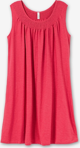 SHEEGO Dress in Red: front