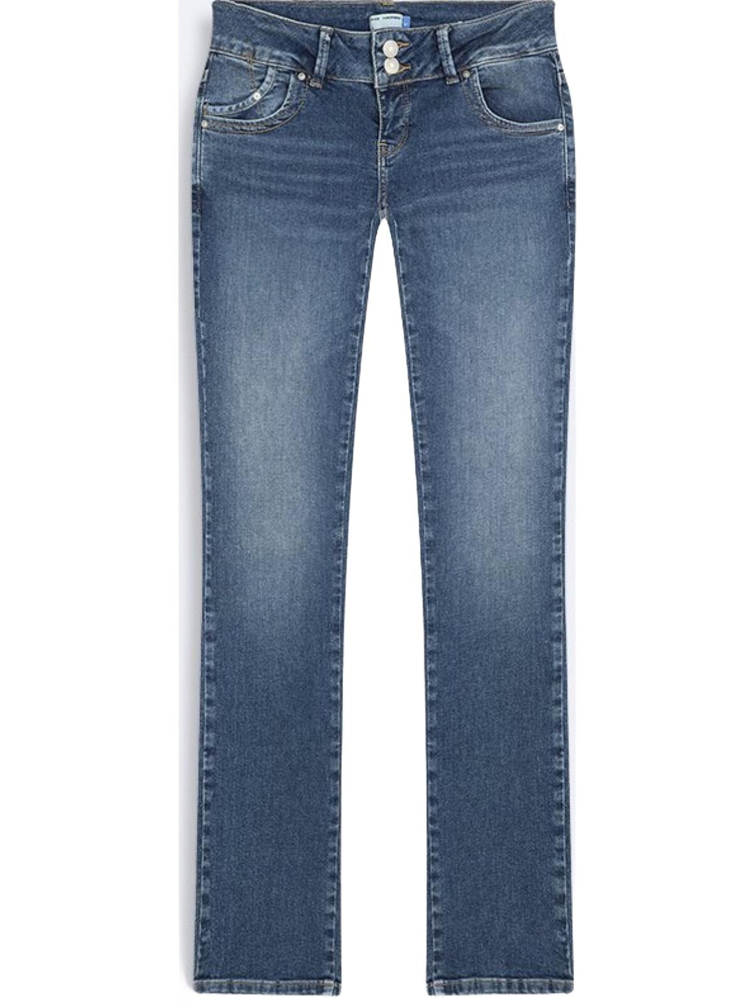 LTB Jeans - Skinny Vaquero 'LTB Jeans Molly 200 Skinny Leg Mid Waist Jeanshose' en azul: frente