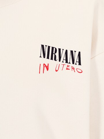 Course Sweatshirt 'NIRVANA' in Beige