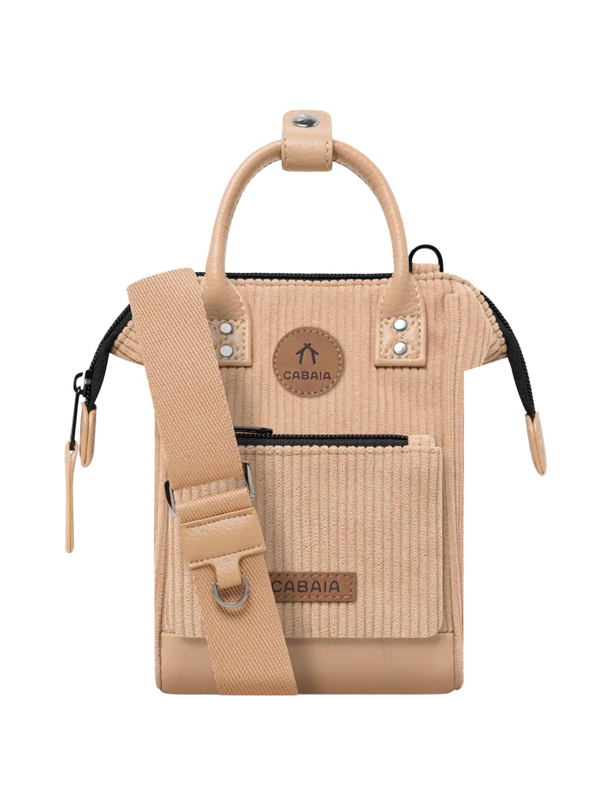 Cabaia Crossbody Bag 'Luxor' in Beige: front