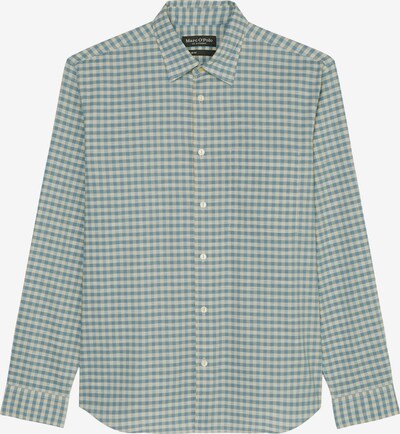 Marc O'Polo Button Up Shirt in Beige / Cyan blue, Item view