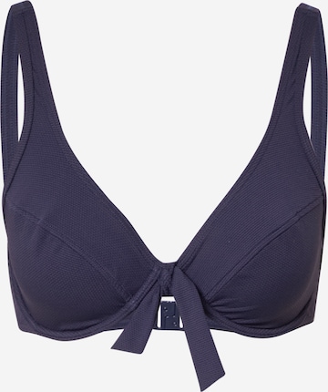 ESPRIT - Clásico Top de bikini en azul: frente