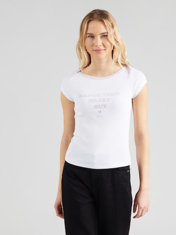 BOSS Μπλουζάκι 'C_Etendu' σε λευκό: μπροστά