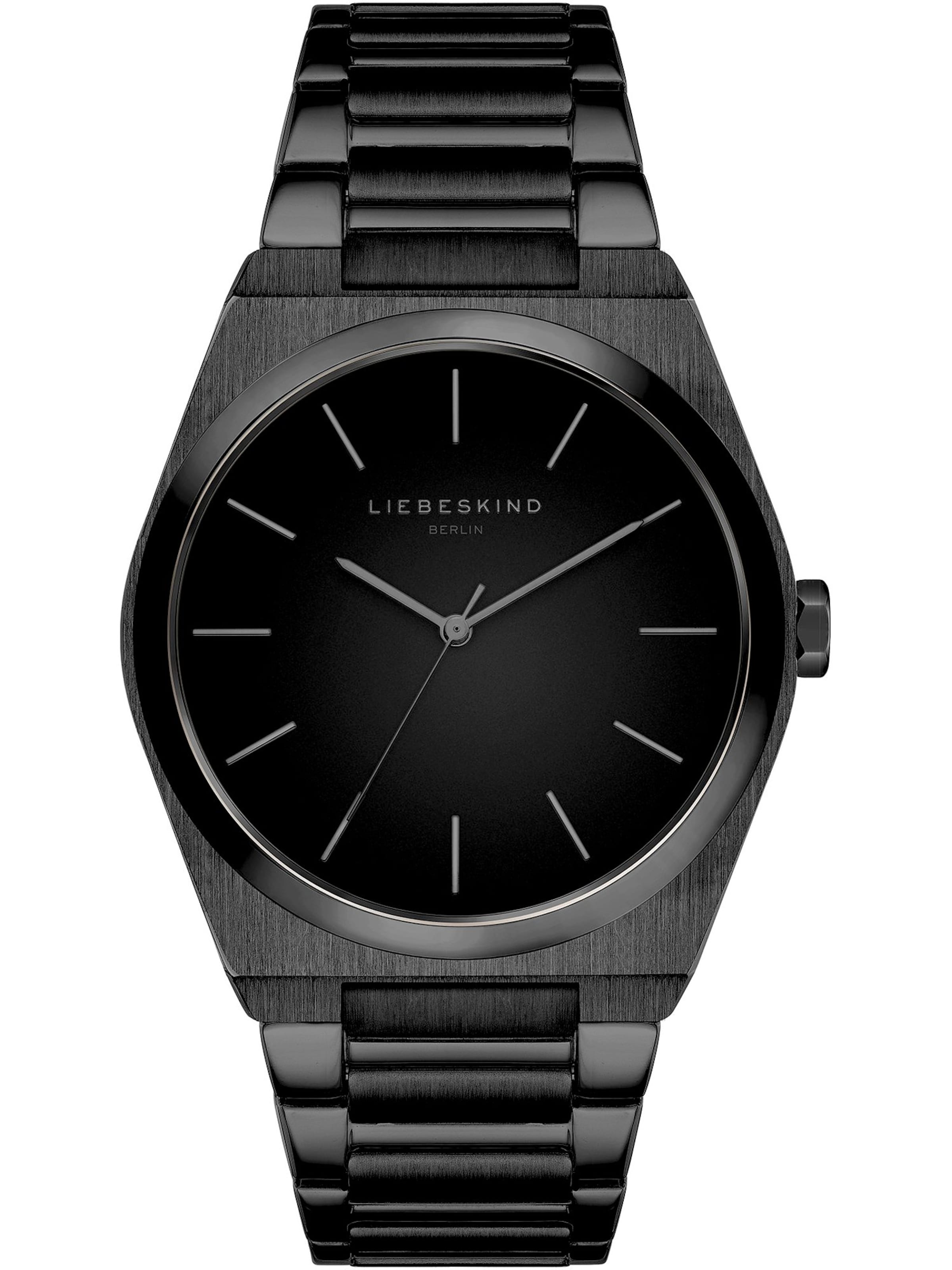 Liebeskind Berlin Analoog horloge in Zwart: voorkant