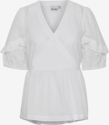 ICHI Blouse 'Folona' in White: front