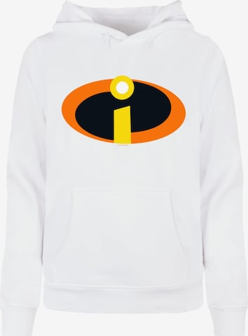 Sweat-shirt 'The Incredibles 2 - Costume' ABSOLUTE CULT en blanc : devant