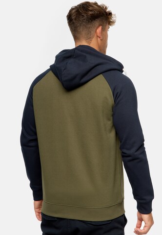Veste de survêtement 'Pulko' INDICODE JEANS en vert
