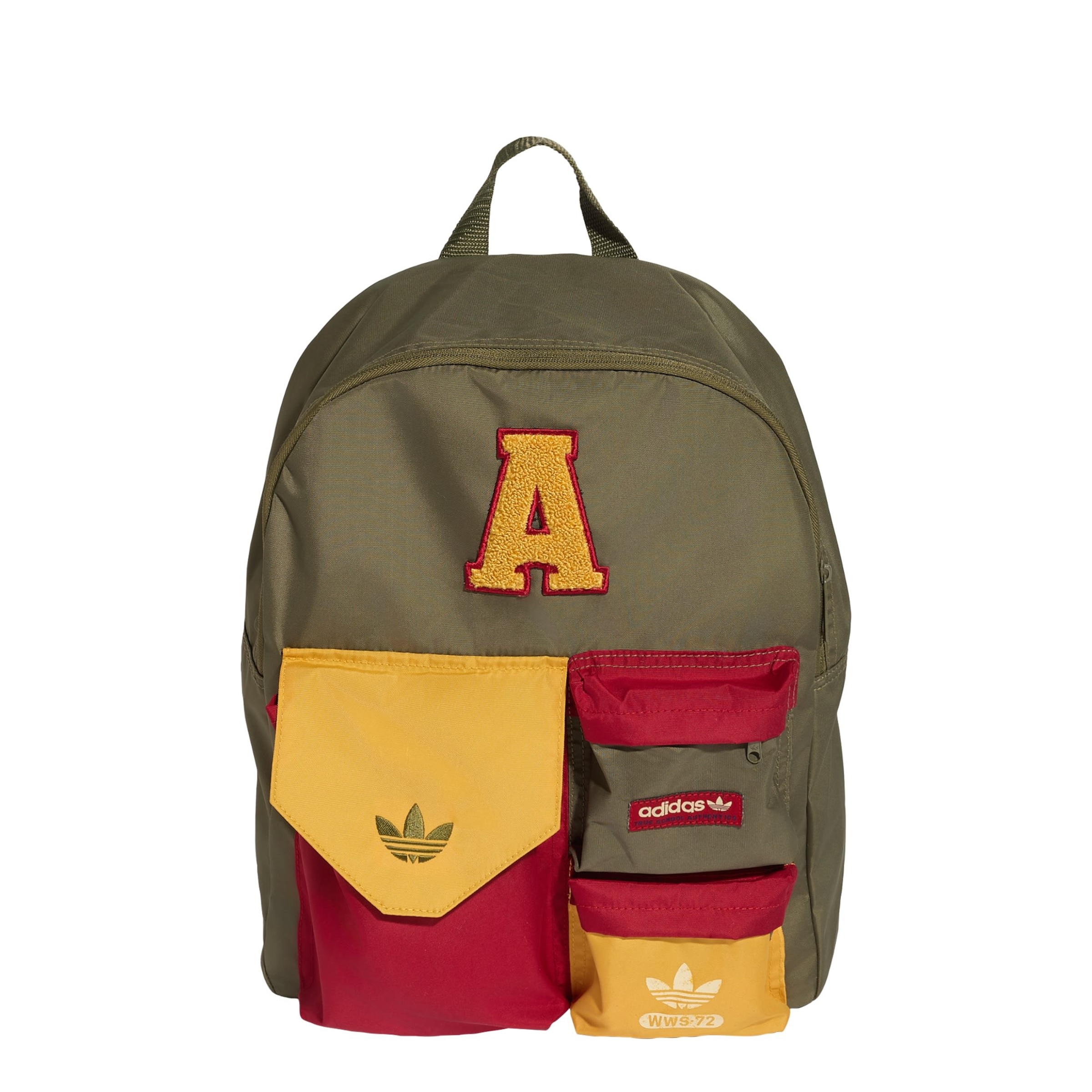 ADIDAS ORIGINALS - Mochila 'Archive' em verde: frente