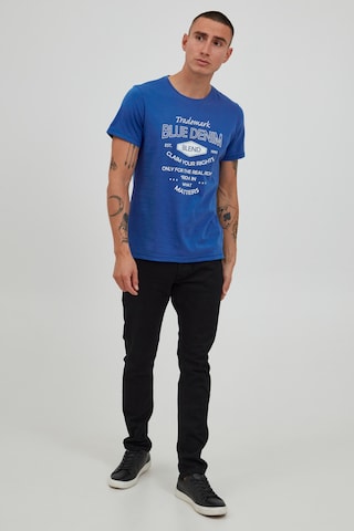 BLEND Shirt 'Adam ' in Blau
