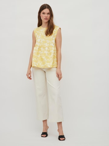 VILA - Blusa 'Sunny' em amarelo