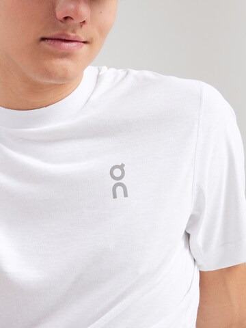 Maglia funzionale di On in bianco