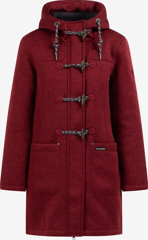 Manteau mi-saison Schmuddelwedda en rouge : devant