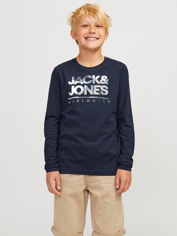 Jack & Jones Junior Shirt 'JJLuke' in Blau: predná strana