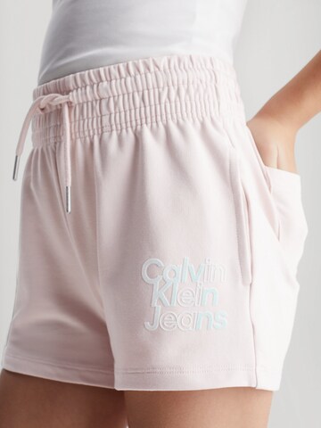 Calvin Klein Jeans Regular Hose in Pink