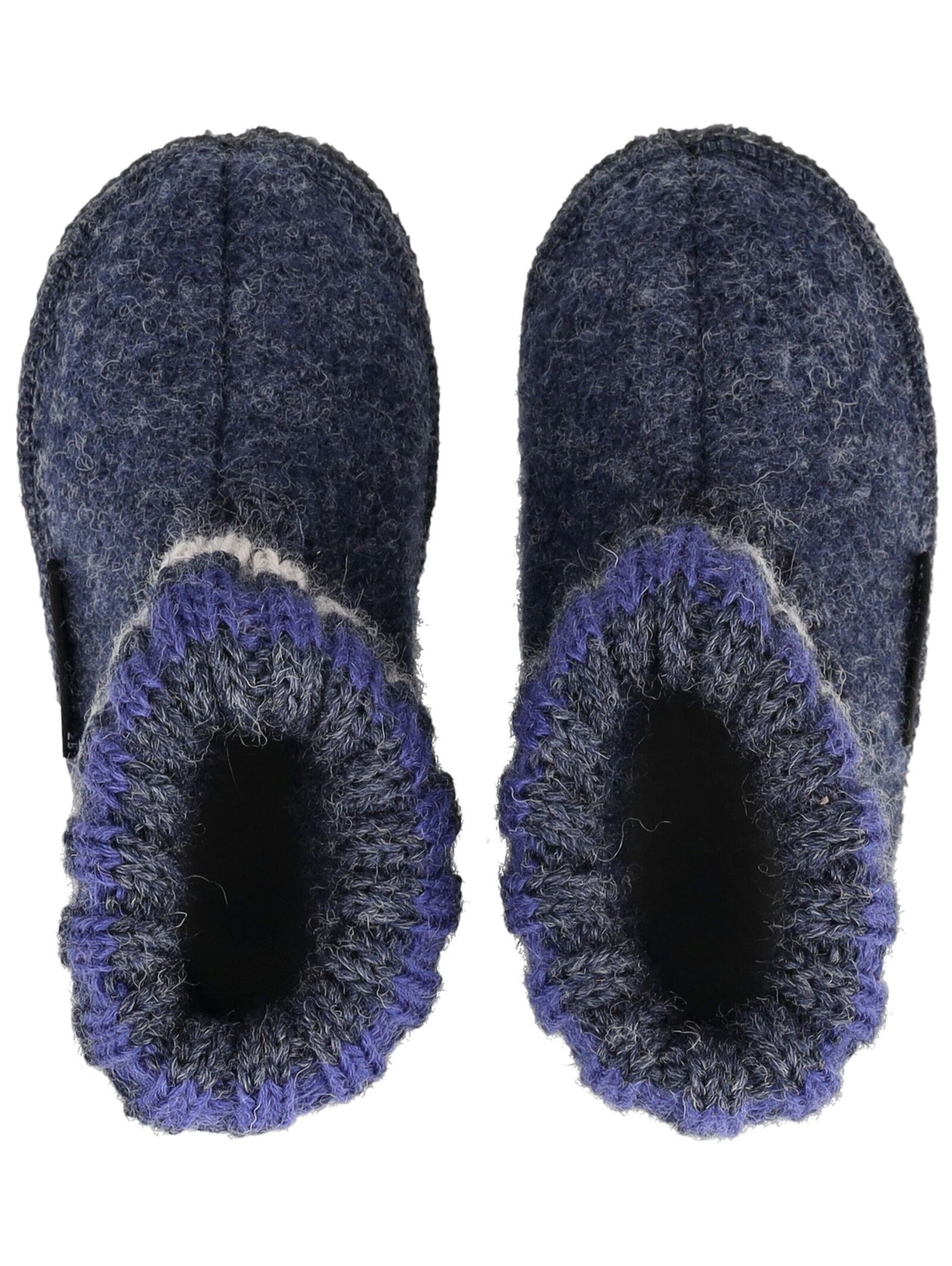 HAFLINGER Huisschoenen in Blauw